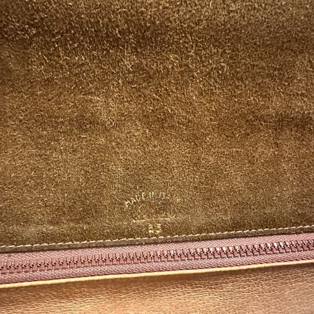 Gucci vintage suede shoulder bag - Picture 6 of 10